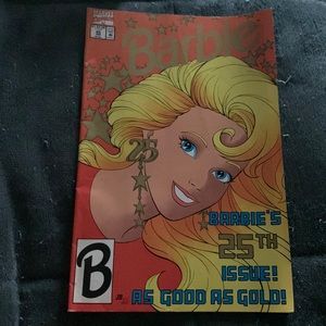 Vintage Barbie 25th issue 'As good as gold' Comic Book